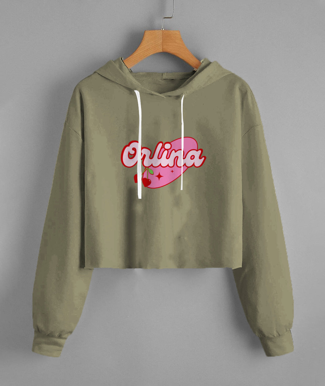 Sweat à capuche Orlina court pour femme