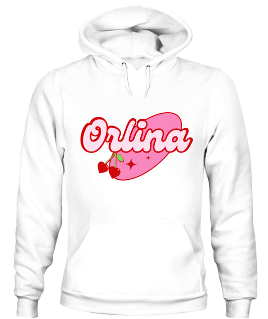 Sweat à capuche unisexe en coton Orlina