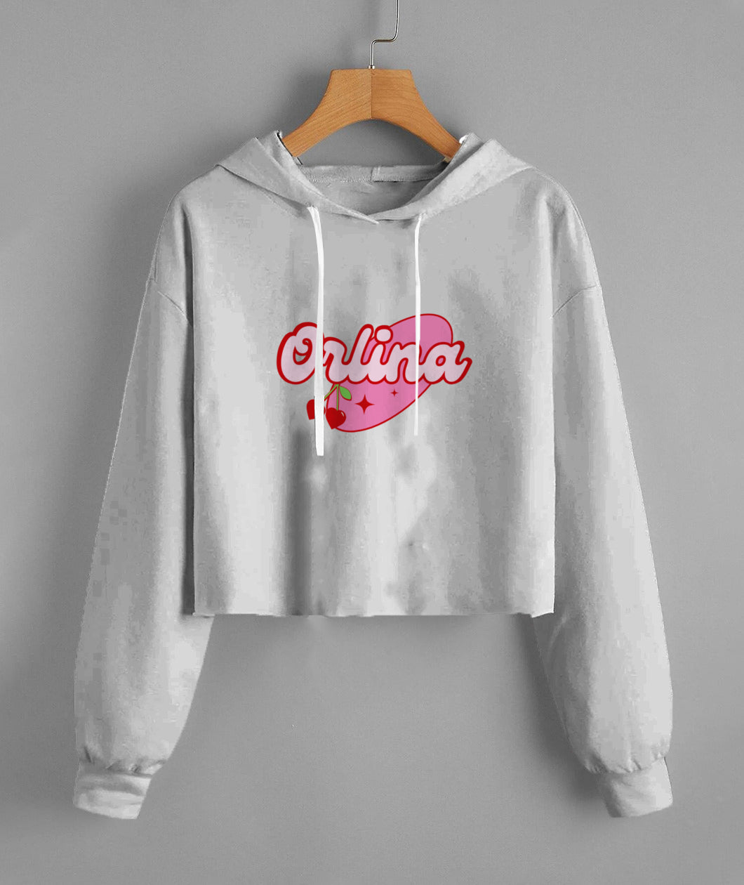 Sweat à capuche Orlina court pour femme