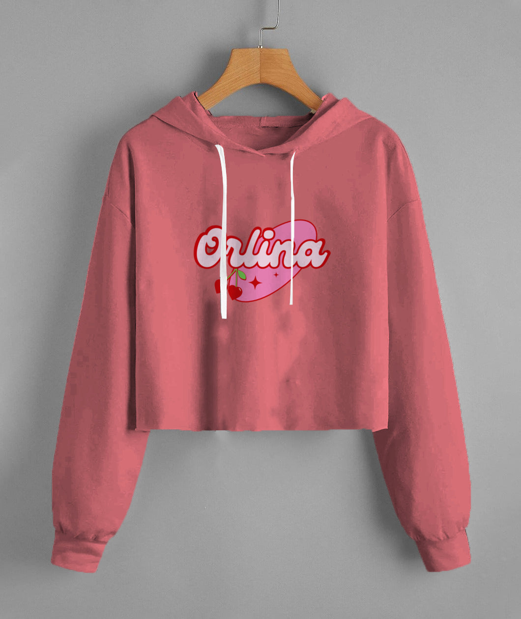 Sweat à capuche Orlina court pour femme