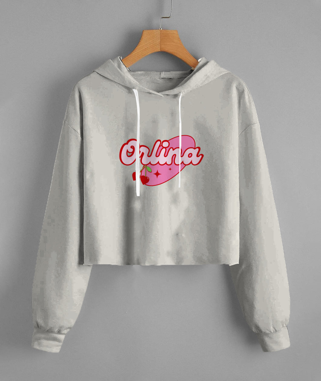 Sweat à capuche Orlina court pour femme