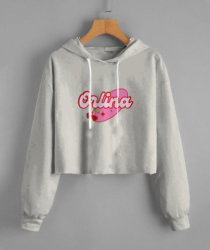 Sweat à capuche Orlina court pour femme