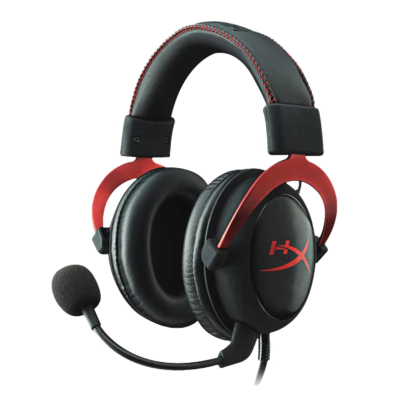 Hyper X Casque Gaming Cloud II  Son Surround Hi-Fi 7.1, Micro Détachable et Carte Son USB pour PC & PS