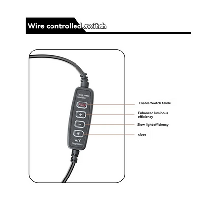 Support de micro RGB, bras de micro avec lumière RGB, bras articulé rotatif à suspension pour streaming et gaming