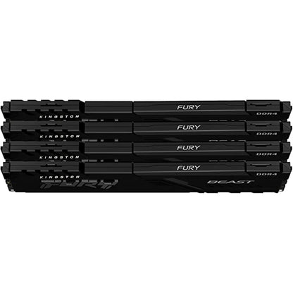 FURY Mémoire RAM DDR4 BEAST pour ordinateur de bureau – 8 Go, 16 Go ou 32 Go – Fréquences 2400 / 2666 / 3200 / 3600 MHz – DDR4 DIMM 288 pins – 1,2 V – PC4-21300, PC4-25600, PC4-28800
