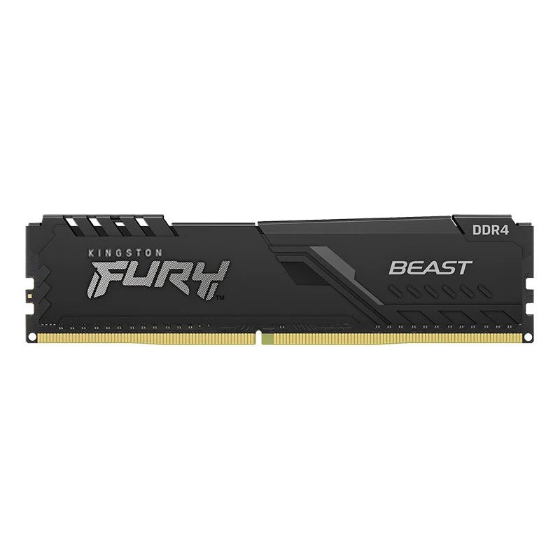 FURY Mémoire RAM DDR4 BEAST pour ordinateur de bureau – 8 Go, 16 Go ou 32 Go – Fréquences 2400 / 2666 / 3200 / 3600 MHz – DDR4 DIMM 288 pins – 1,2 V – PC4-21300, PC4-25600, PC4-28800