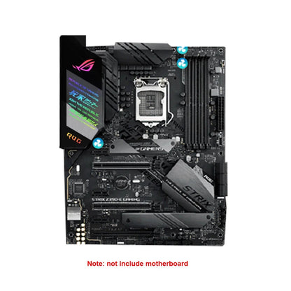Panneau d’Éclairage ARGB ATX IO DIY – AURA SYNC 5V pour Carte Mère ROG, Plaque Décorative