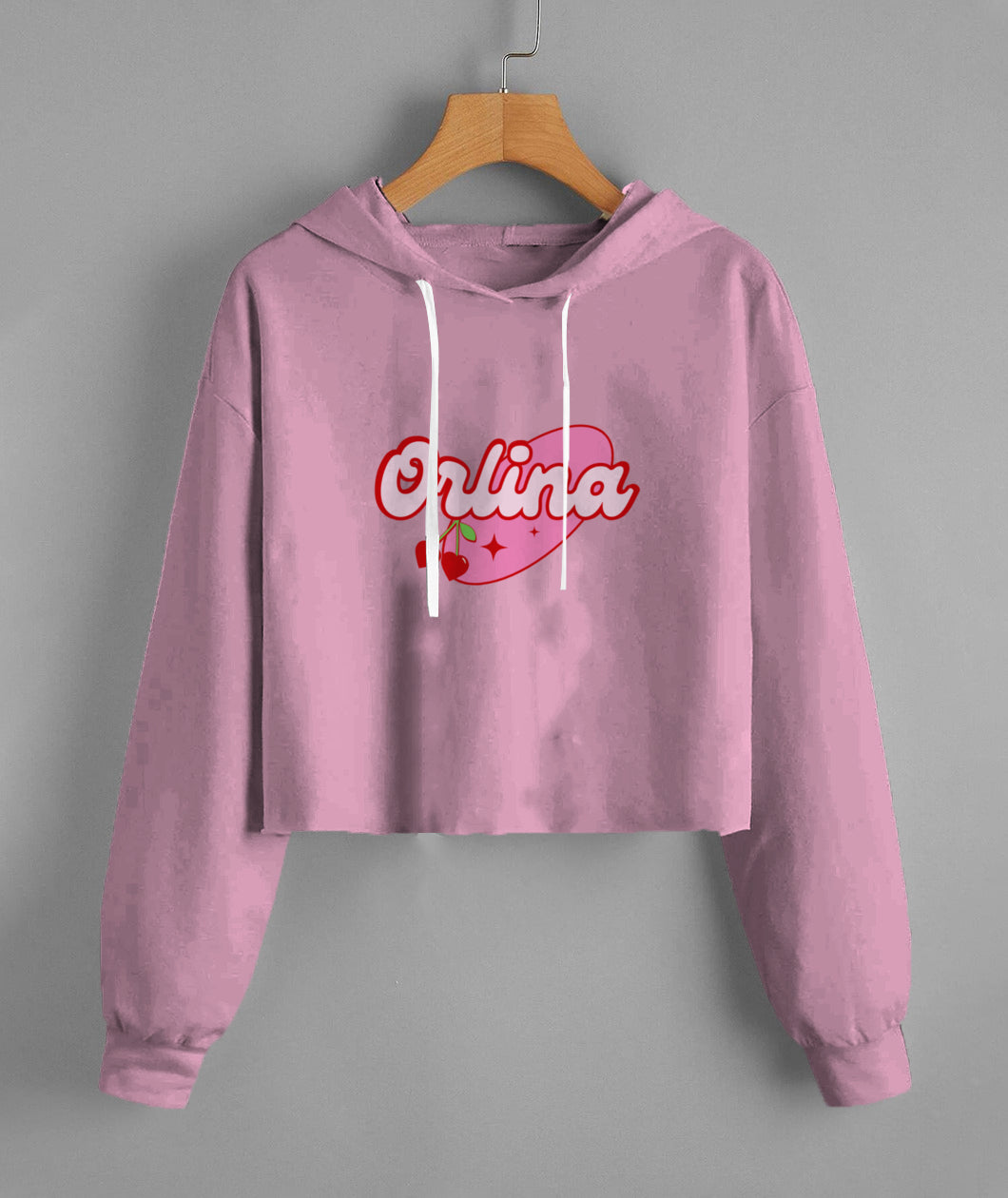 Sweat à capuche Orlina court pour femme