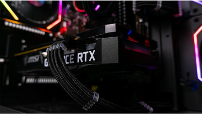 ADMI Gaming PC - AMD Ryzen 7 5700X with Liquid CPU Cooler - RTX 4060 8GB GDDR6 - 32GB DDR4 3200MHz RAM - 1TB NVMe SSD - Mars ARGB Black Gaming Case - WiFi - Windows 11